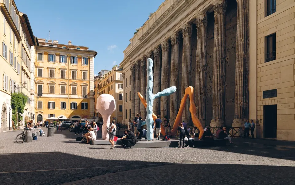 Franz West, Room in Rome