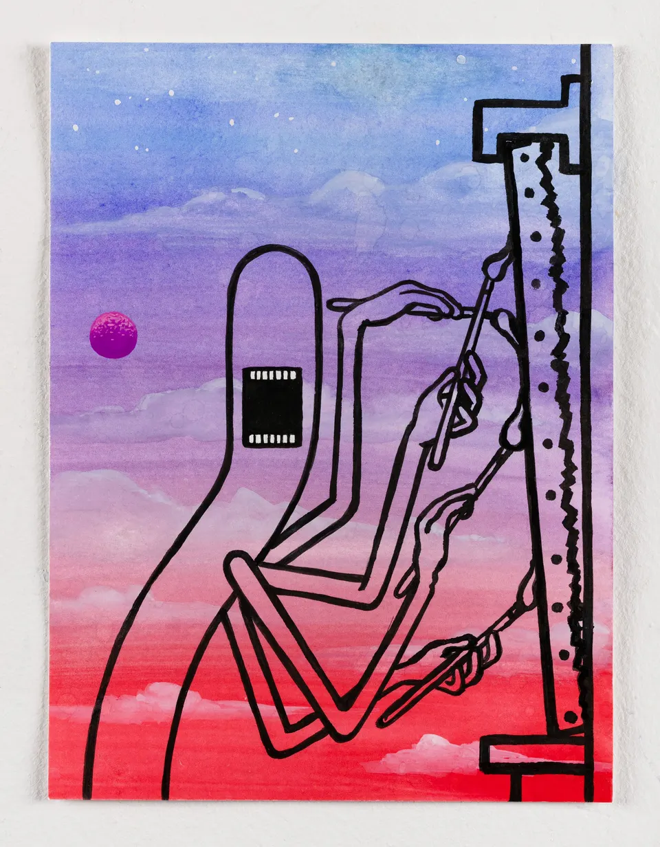 Emily Mae Smith, Study for A Thousand Hours