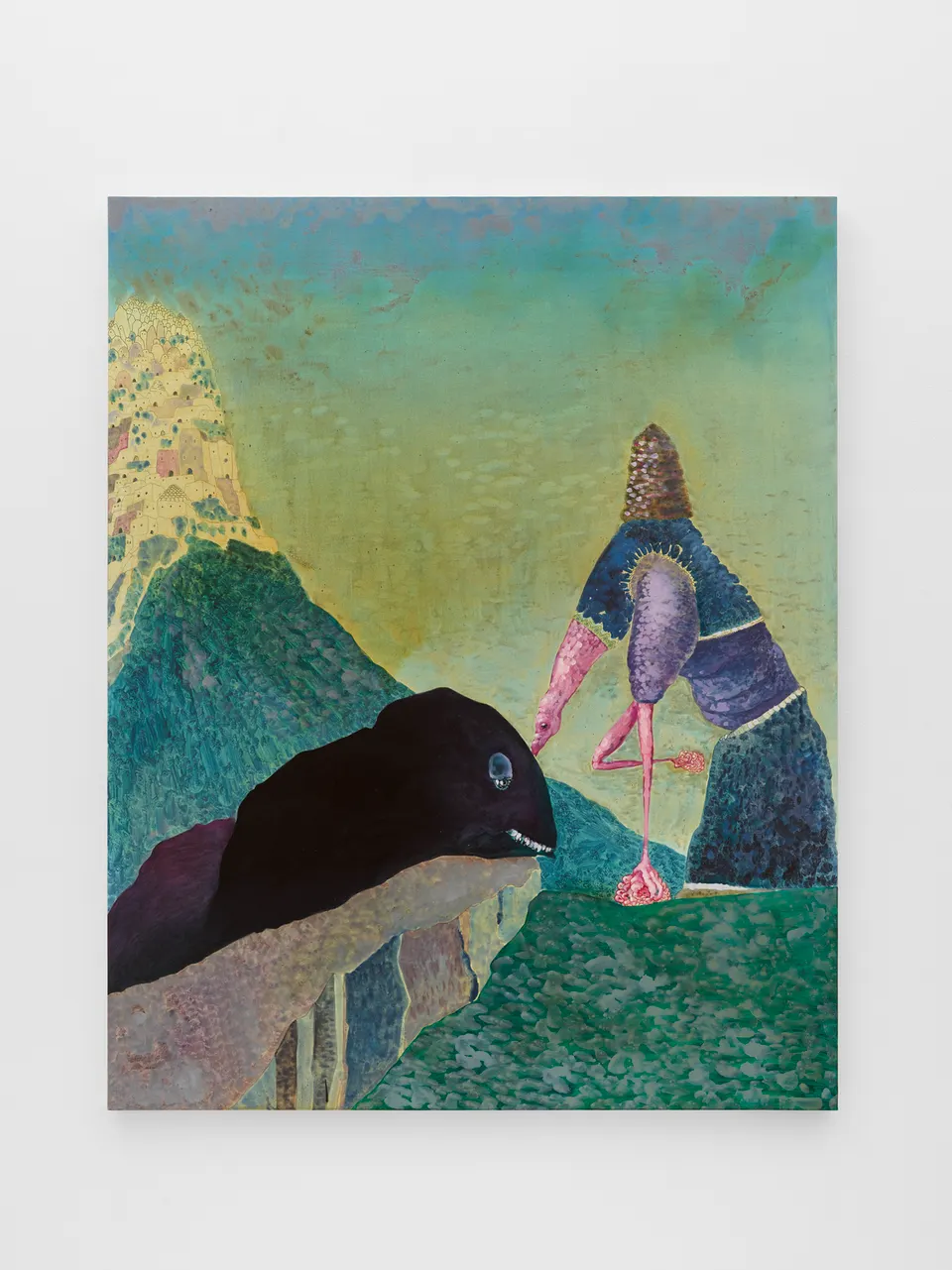 Wael Shawky, Al Araba Al Madfuna, Paintings