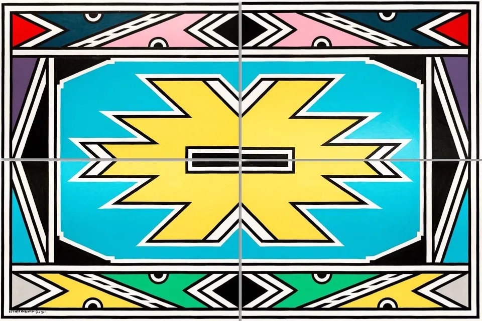 Dr. Esther Mahlangu, Ndebele Abstract