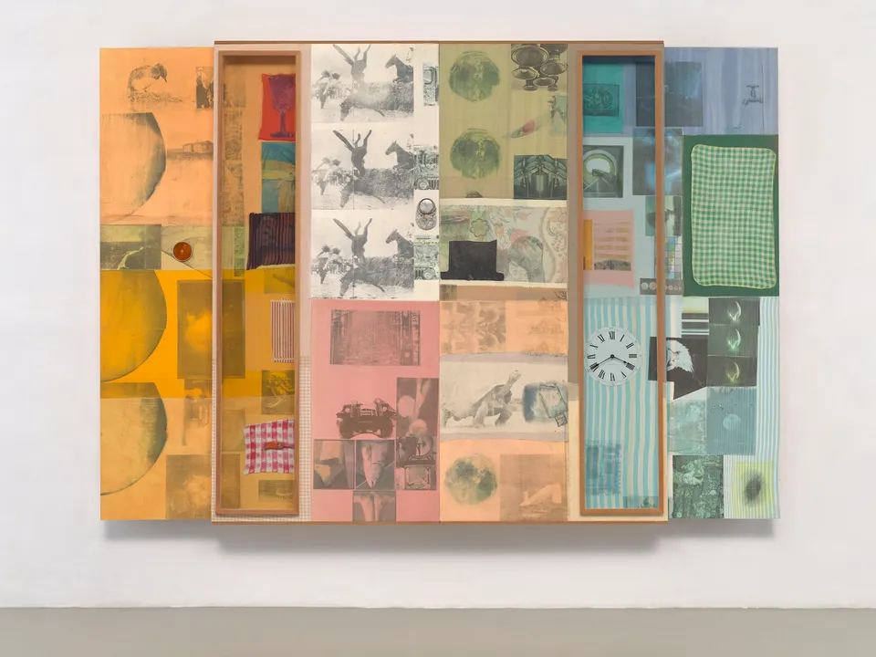 ROBERT RAUSCHENBERG, Earthstar Express (Spread)