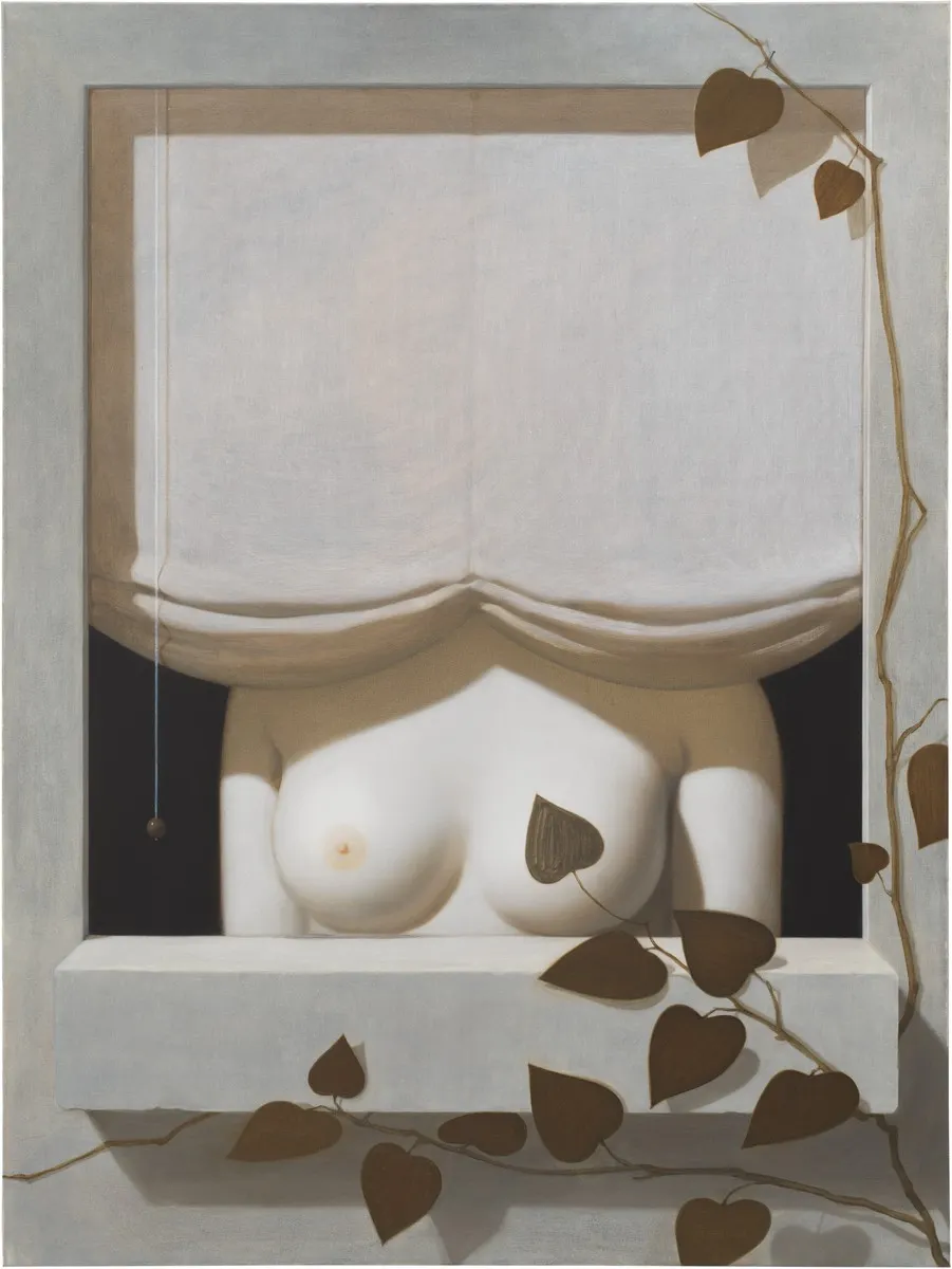 Anna Weyant, Girl in Window