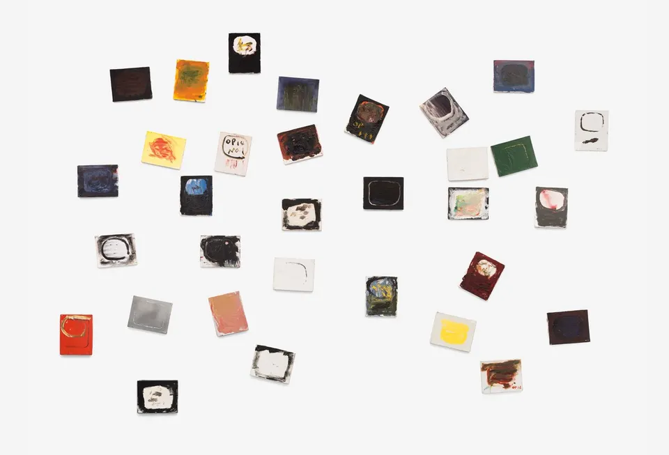 Nam June Paik, Opus Paintings