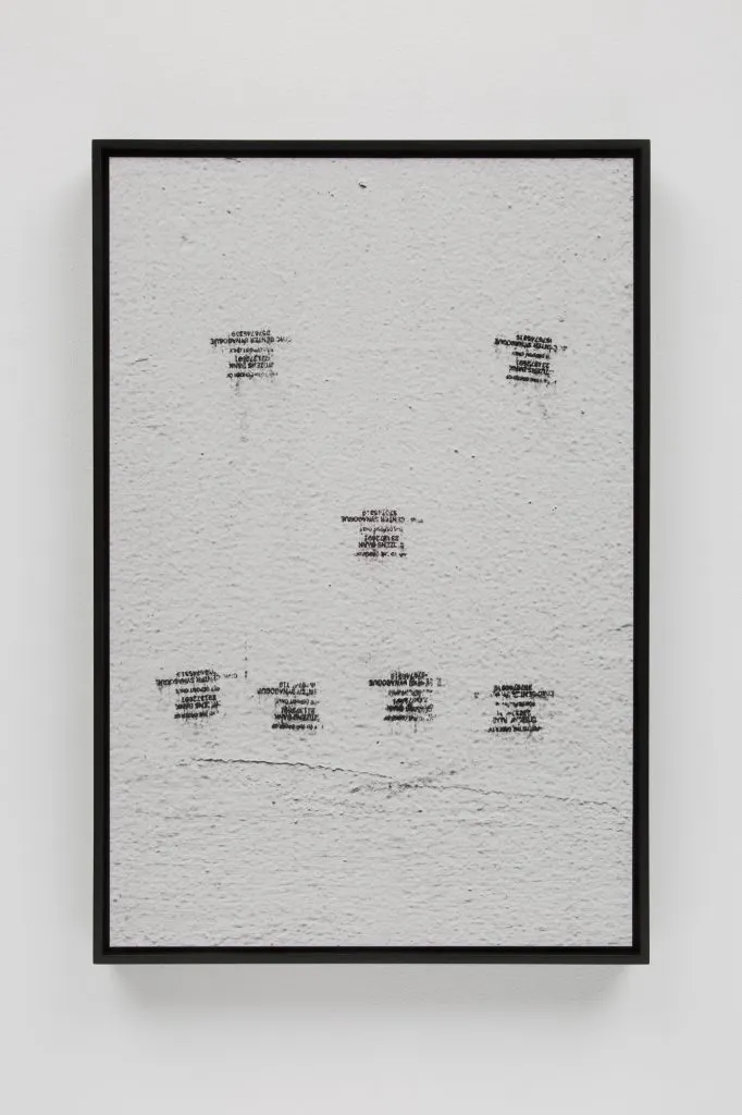 Shannon Ebner, CIVIC TYPE FACE