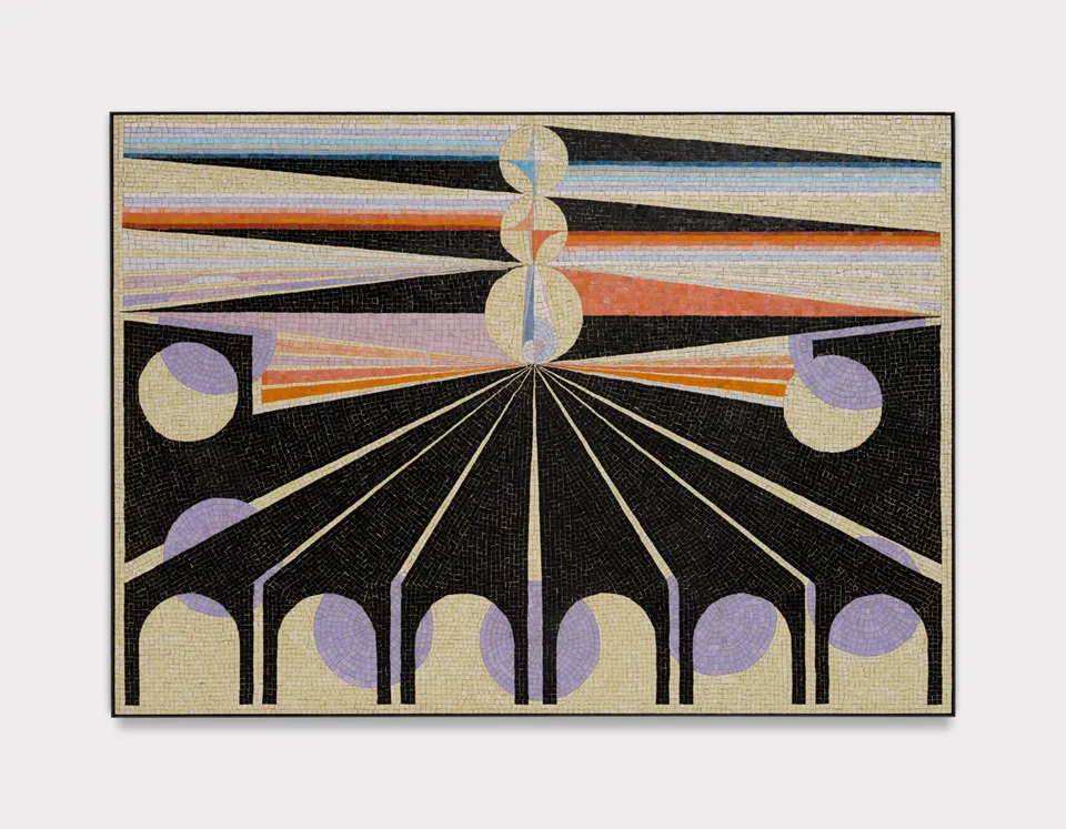 EAMON ORE-GIRON, Black Medallion XXV (Variation I)