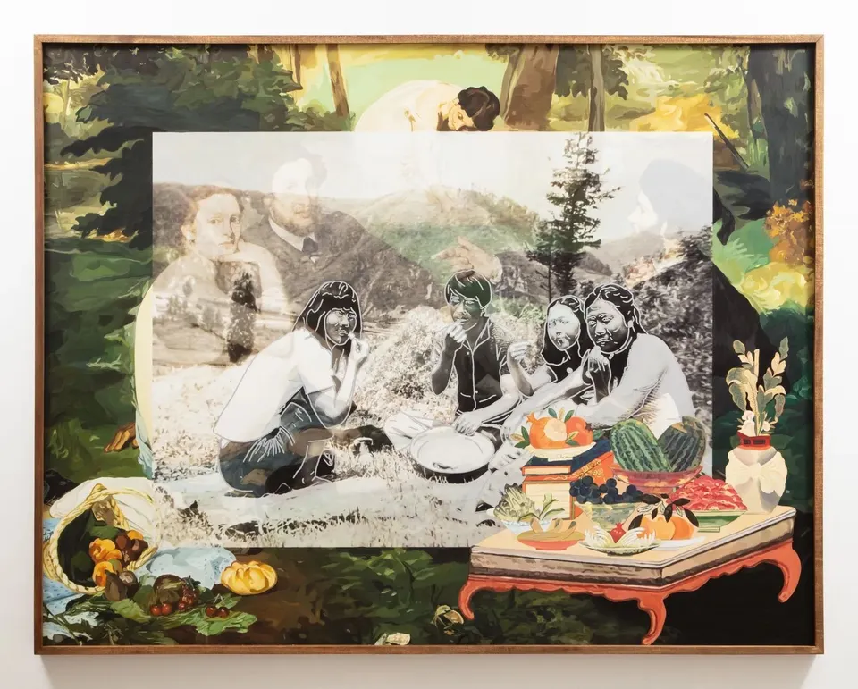 Kyungmi Shin, and the sweet upside-down cake (Lunch on the grass)
