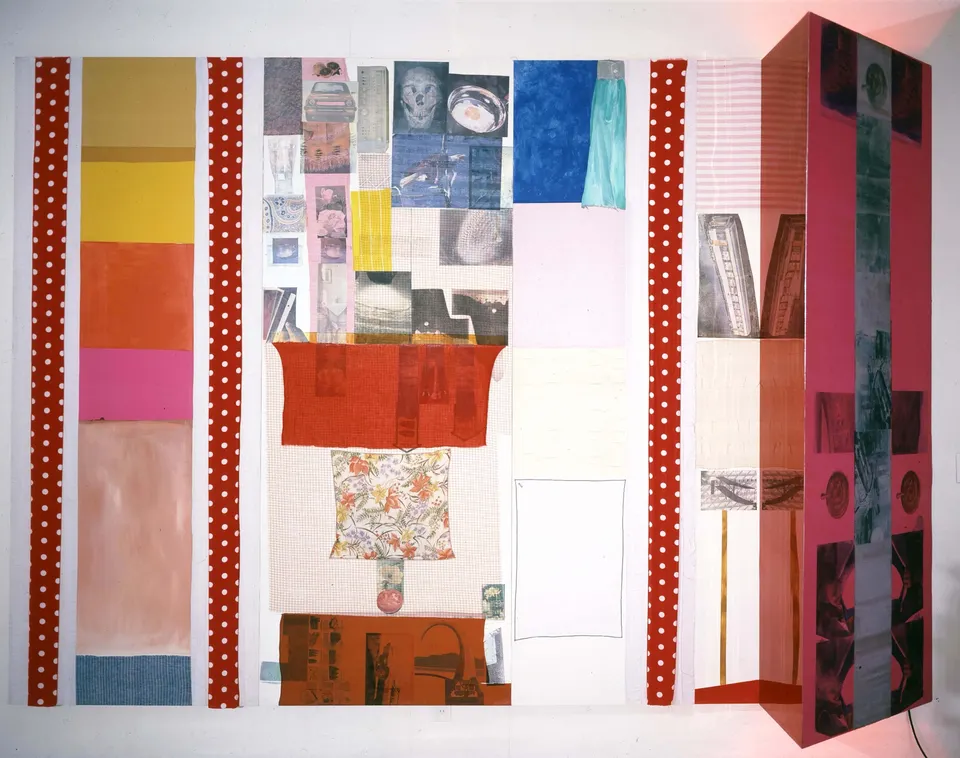 ROBERT RAUSCHENBERG, Doric Circus (Spread)