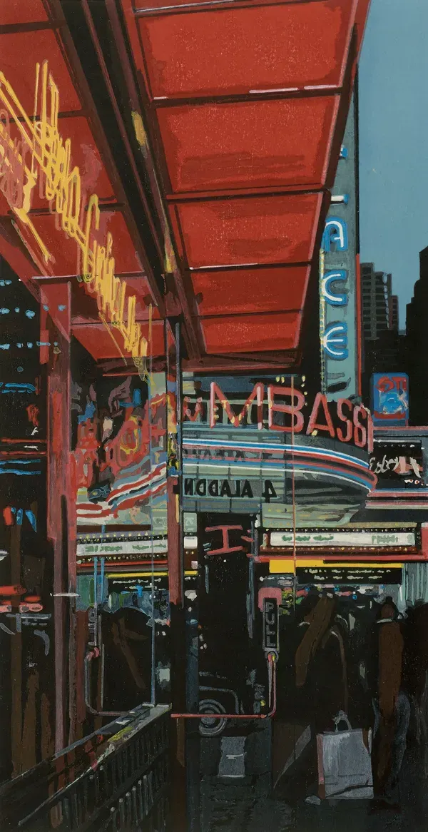 RICHARD ESTES, Study XIII, Theater