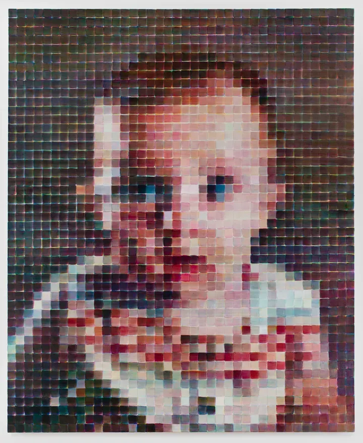 CHUCK CLOSE, Baby Jane