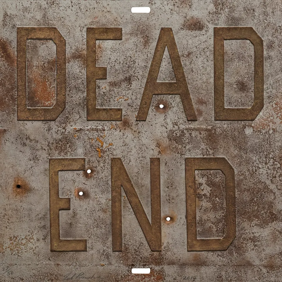 Ed Ruscha, Dead End 1