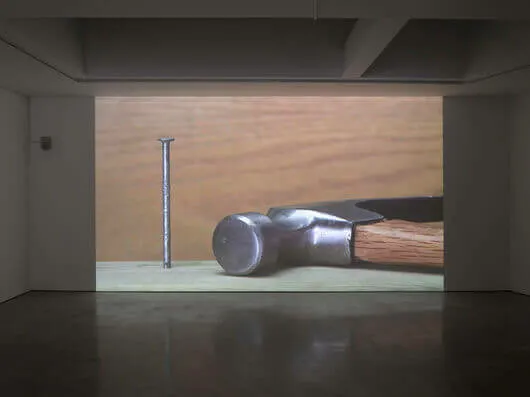 Ceal Floyer, Hammer and Nail