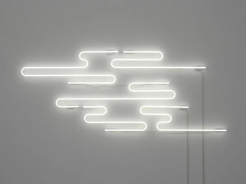 Cerith Wyn Evans, Neon Forms (resembling clouds...)