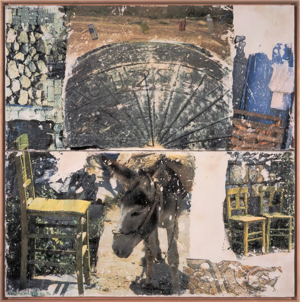 ROBERT RAUSCHENBERG, Codex (Arcadian Retreat)
