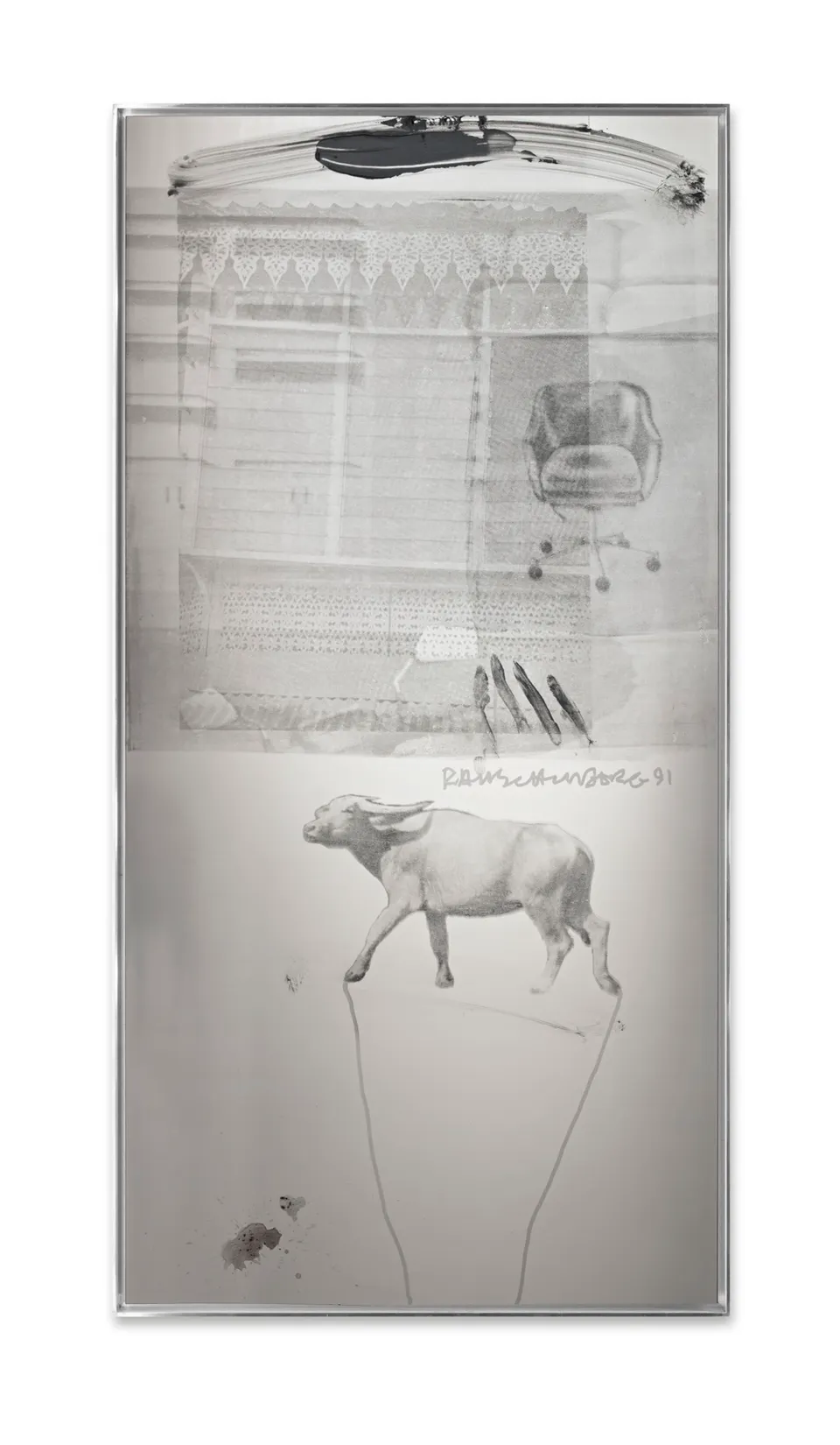 ROBERT RAUSCHENBERG, Office Break (Phantom)