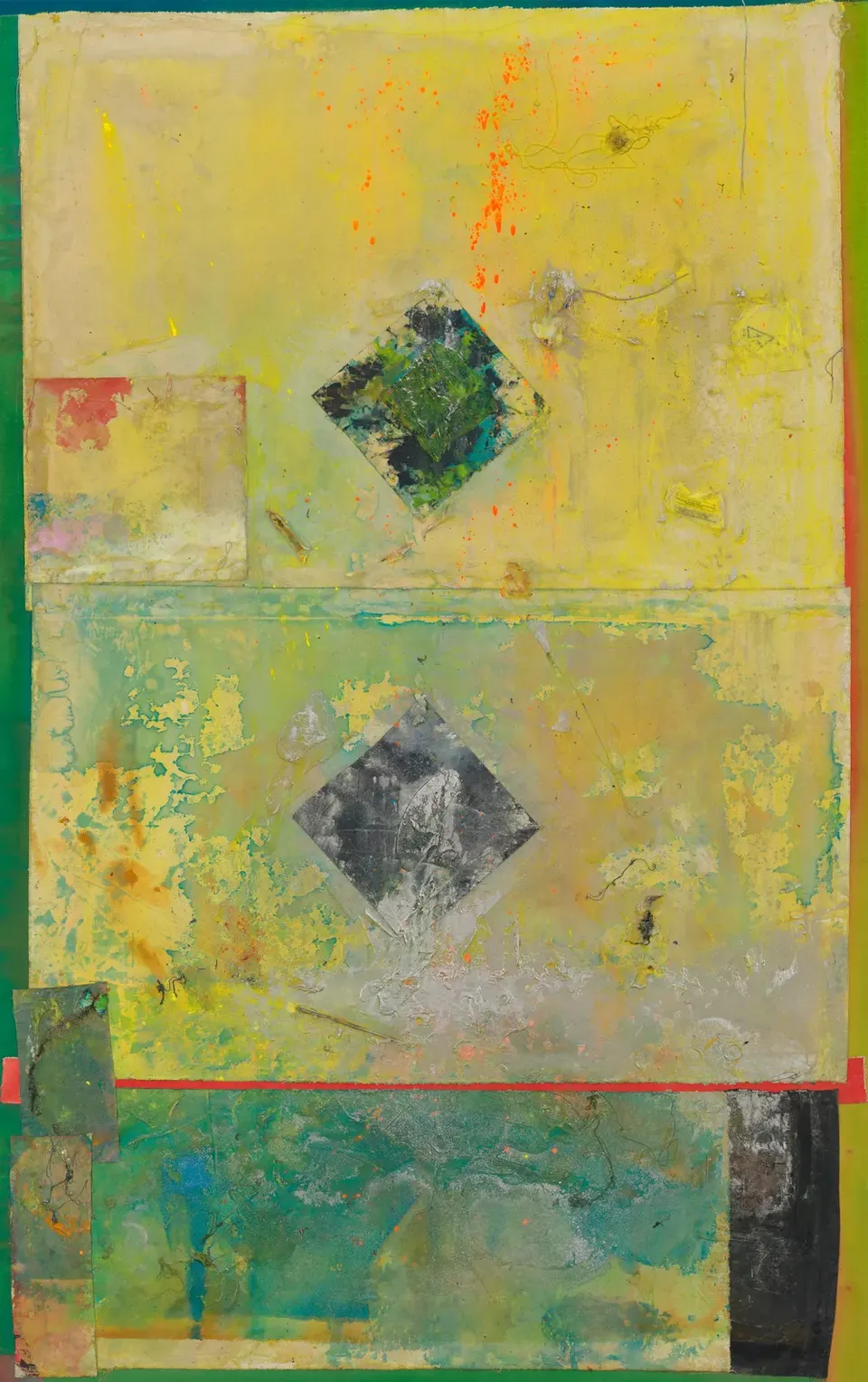 Frank Bowling, Silver Slipper