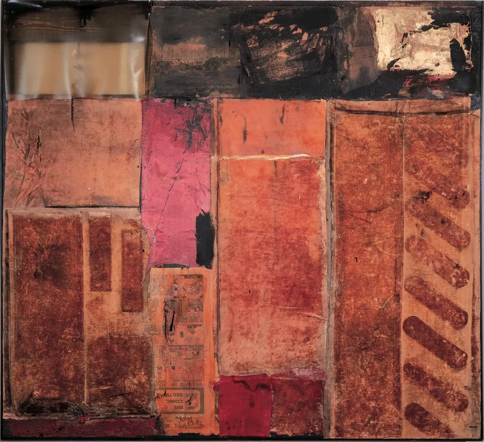 ROBERT RAUSCHENBERG, Red Interior