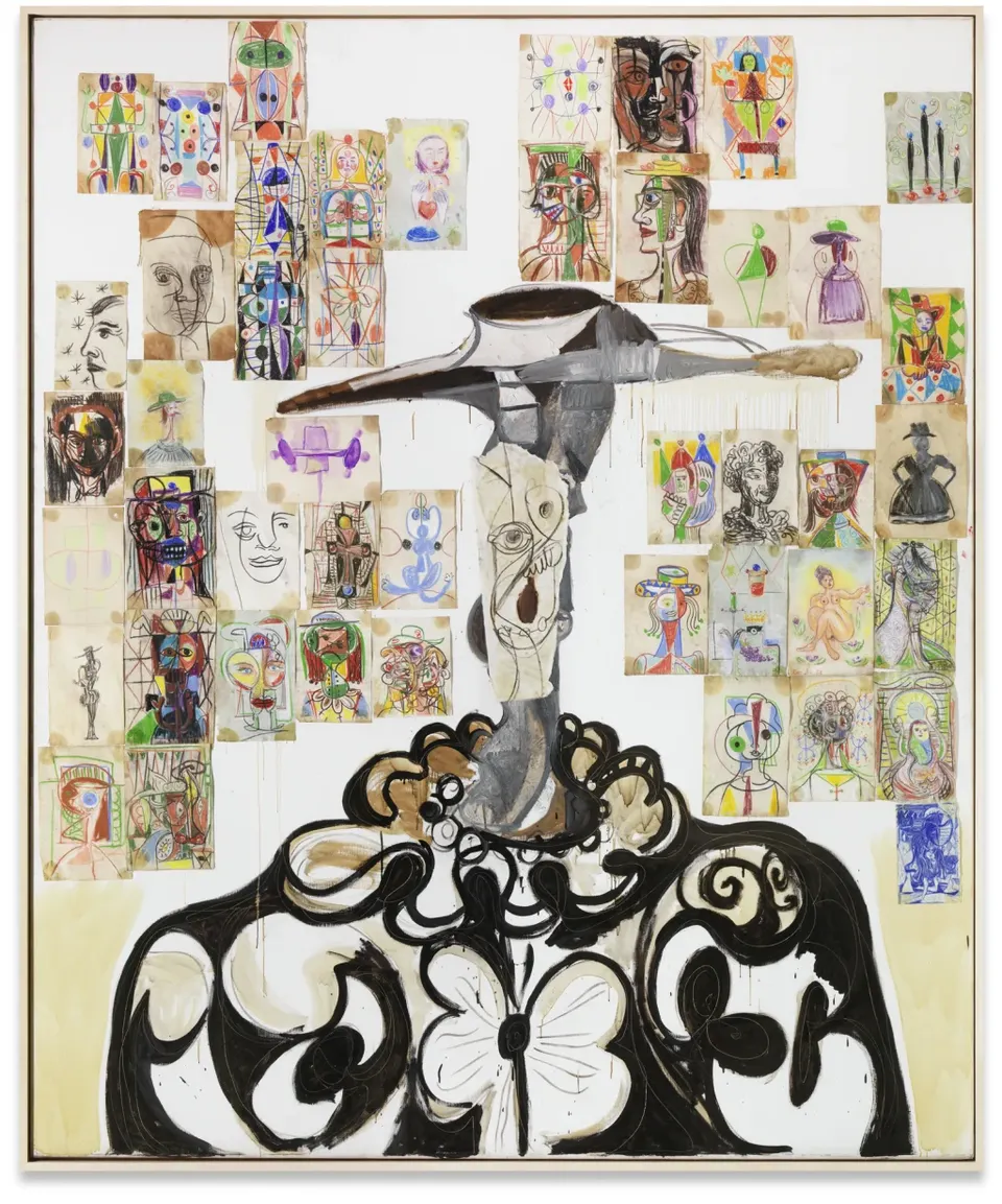 George Condo, Spanish Head Composition