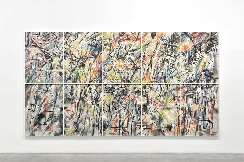 Julie Mehretu, This Manifestation of Historical Restlessness, (from Robin's Intimacy)