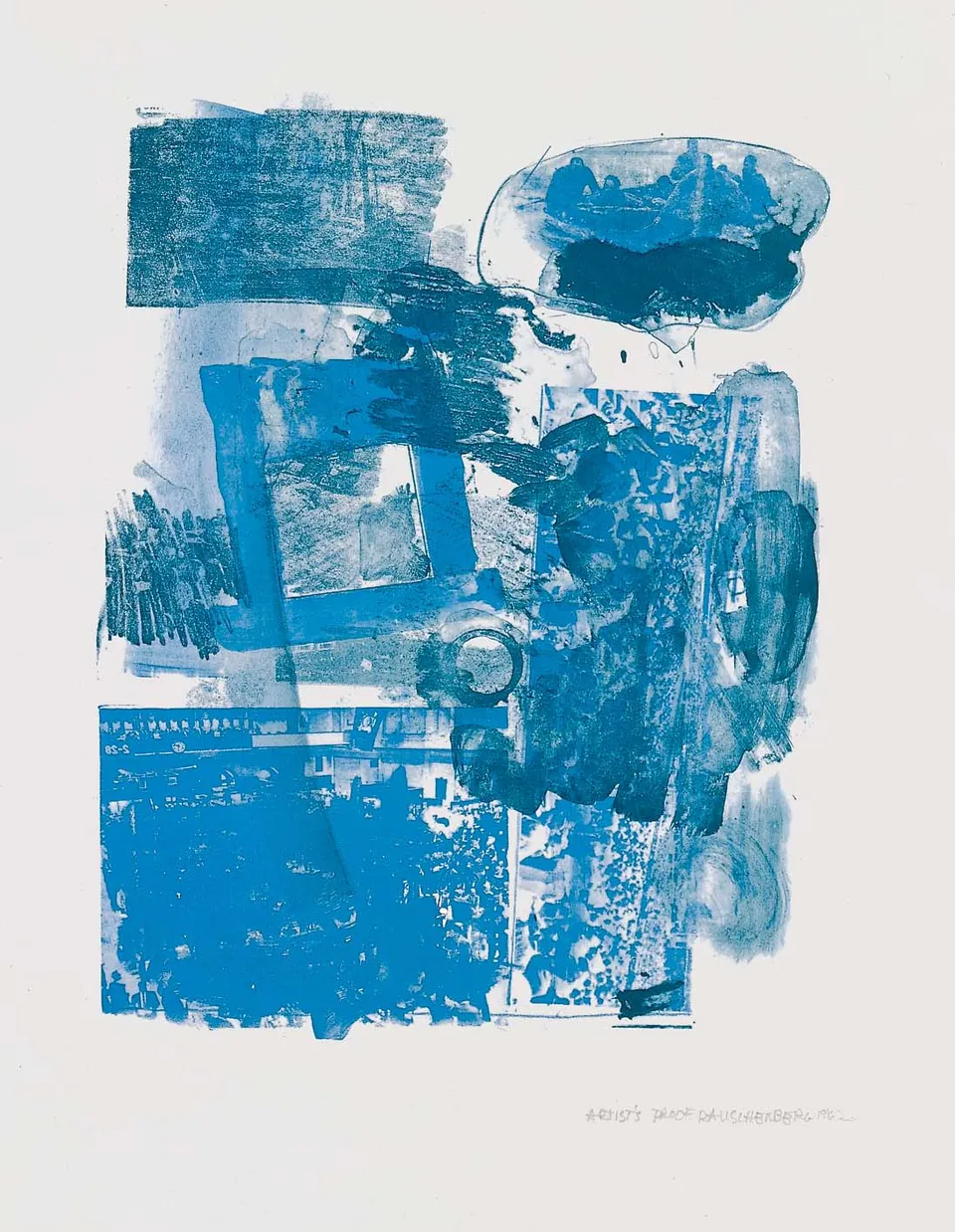 ROBERT RAUSCHENBERG, Stunt Man I