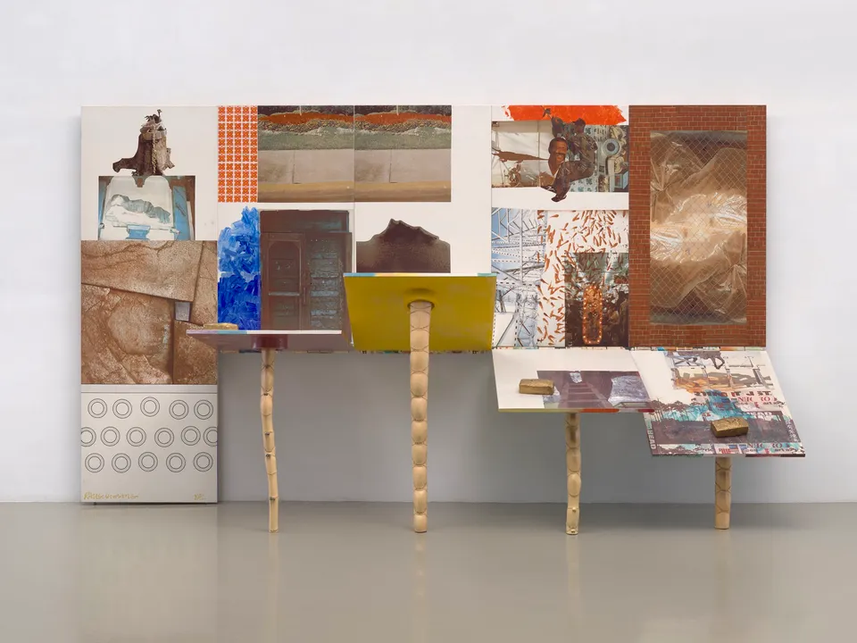 ROBERT RAUSCHENBERG, Gates: East (Japanese Claywork)