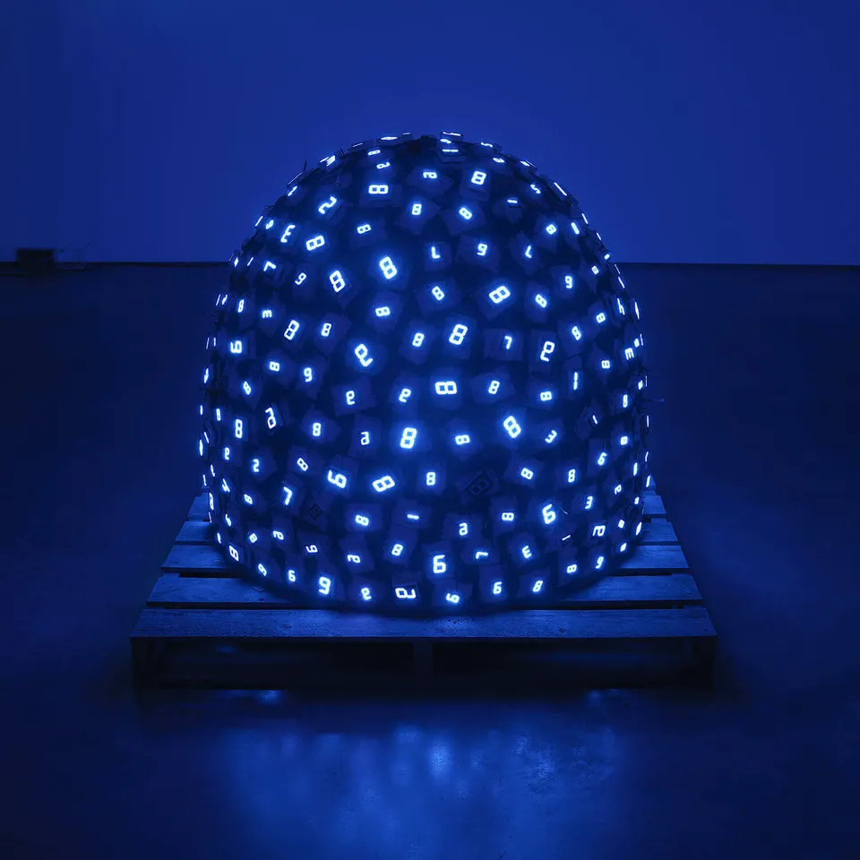 Tatsuo Miyajima, Pile up Life no. 1 - Katrina