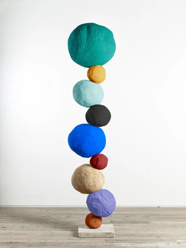Annie Morris, Stack 9, Viridian Green