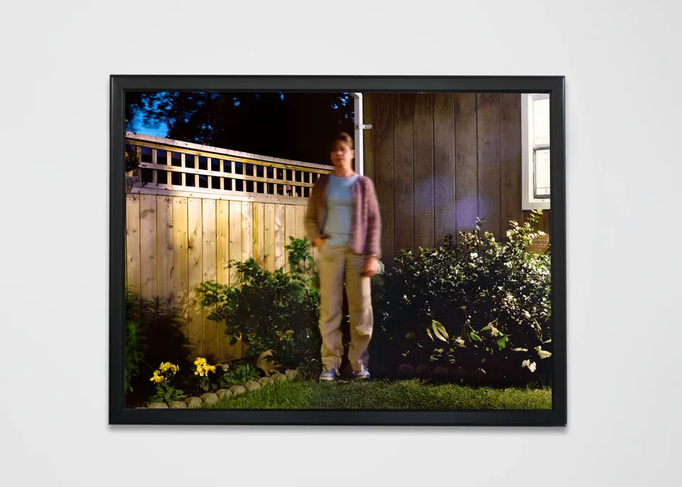 Suzy Lake, Extended Breathing in the Garden at Night