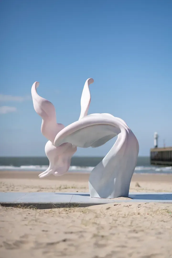 MARGUERITE HUMEAU, The Dancer V, A marine mammal invoking higher spirits