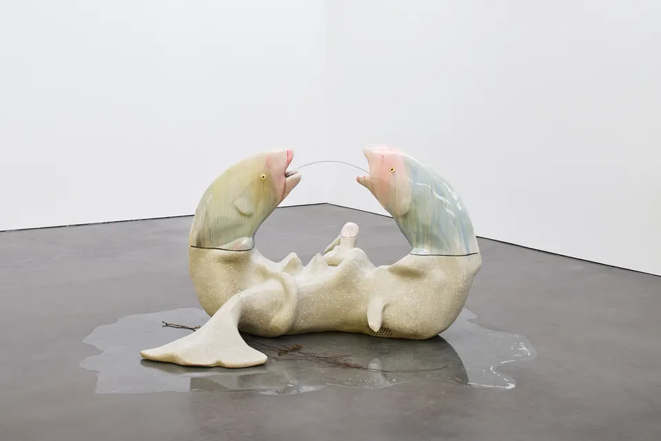 Laure Prouvost, In The Mist Of It All, Above Front Tears