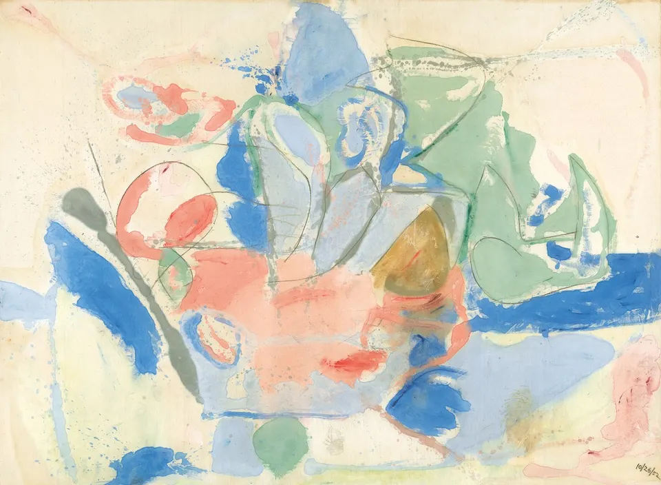 HELEN FRANKENTHALER, Mountains and Sea