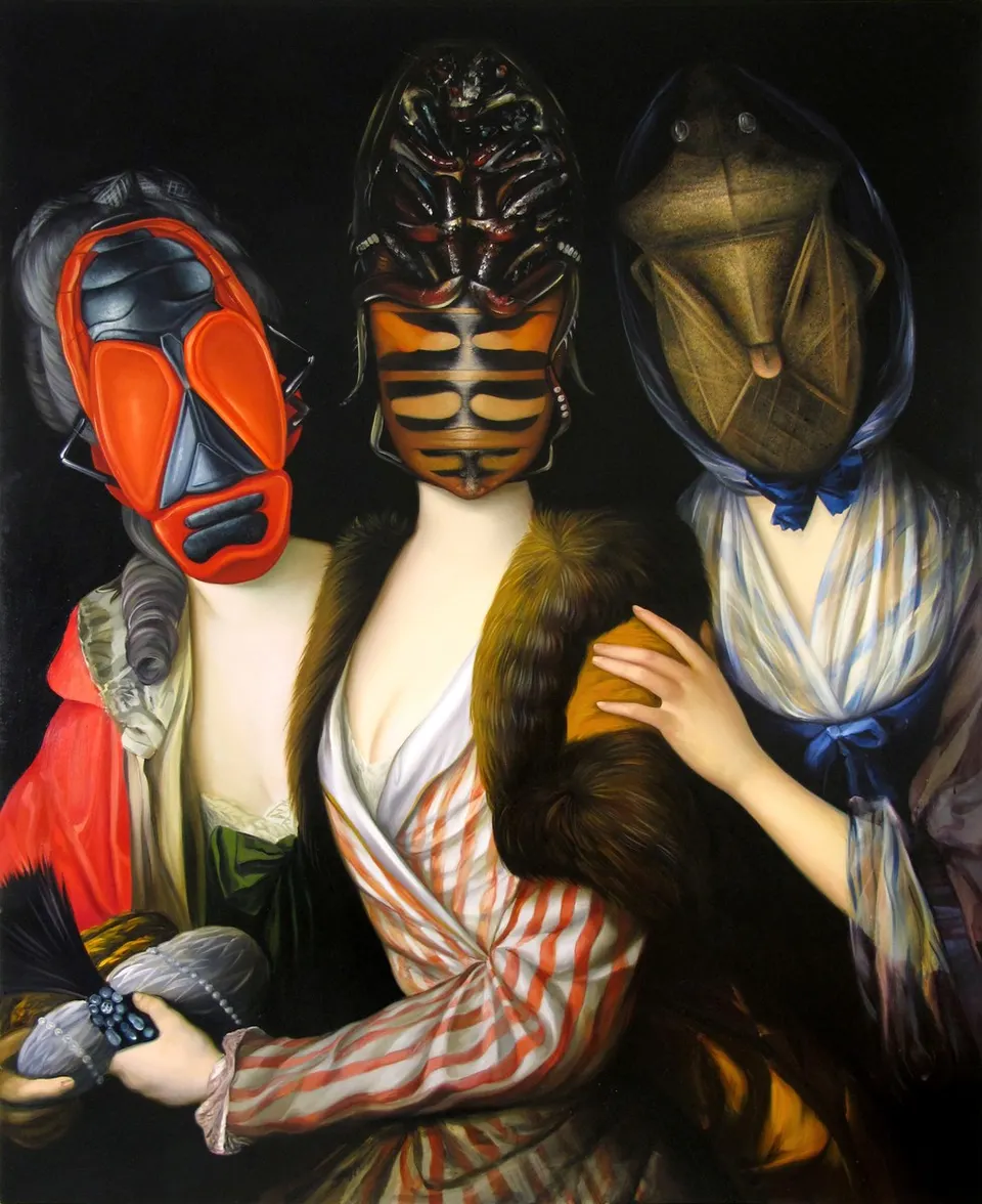 Ewa Juszkiewicz, Sisters (after Anton Graff)