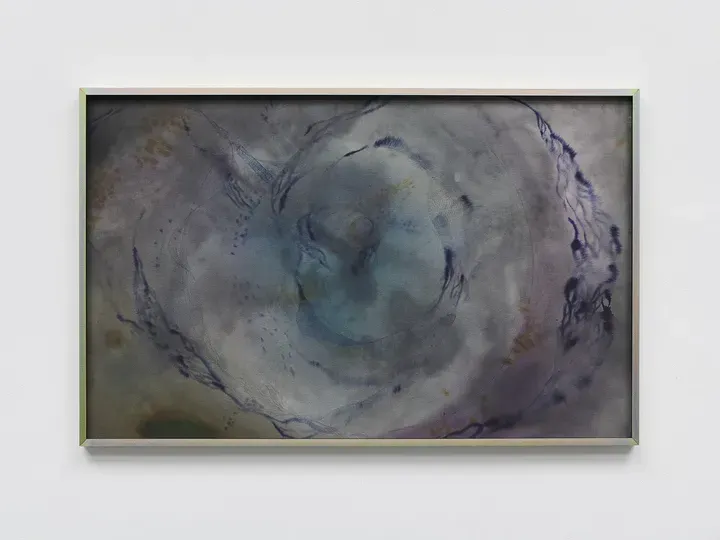 MARGUERITE HUMEAU, a circular piece of land as an access to the nets of spacetime II (extraction pipes)