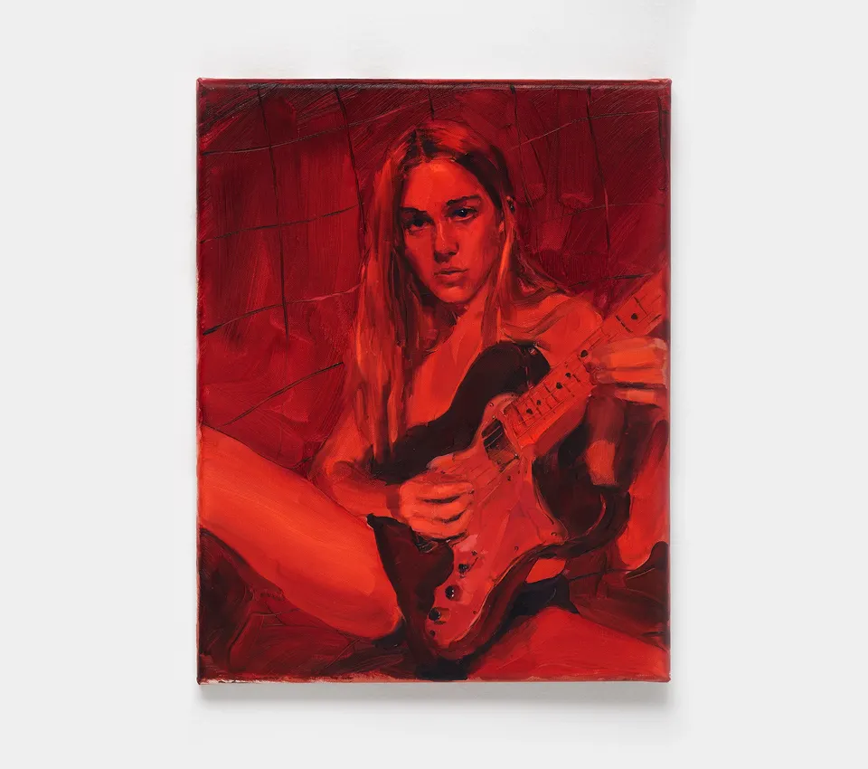 Jenna Gribbon, Thirstier (Album Painting)