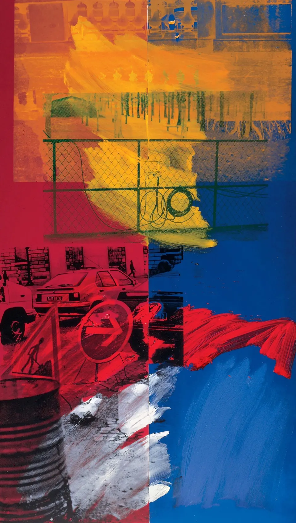 ROBERT RAUSCHENBERG, In Trance (Urban Bourbon)