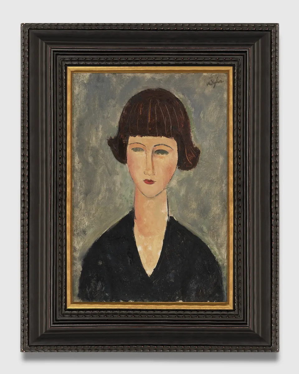 Amedeo Modigliani, Jeune femme brune
