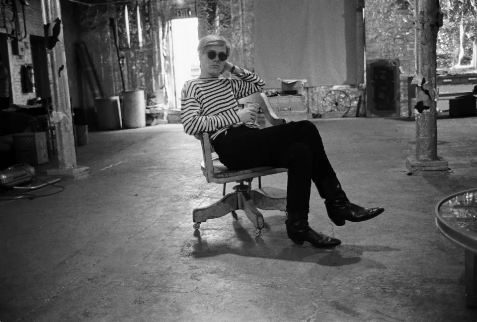 Stephen Shore, Andy Warhol, The Factory, NYC