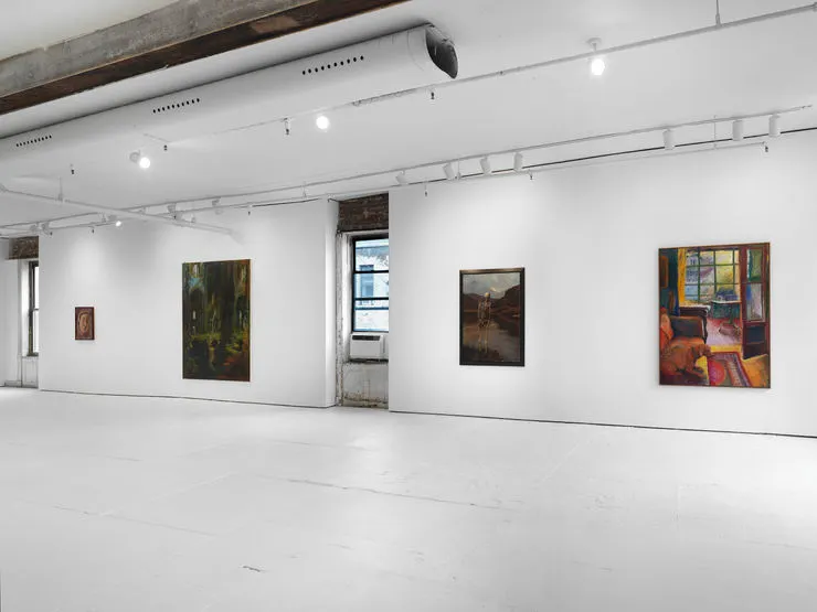 Tristan Unrau, "Re-enactment," Installation View