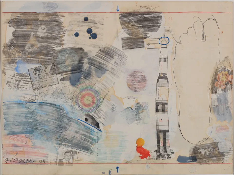 ROBERT RAUSCHENBERG, Untitled