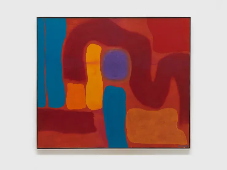Herman Cherry, Cerulean Blue # 4