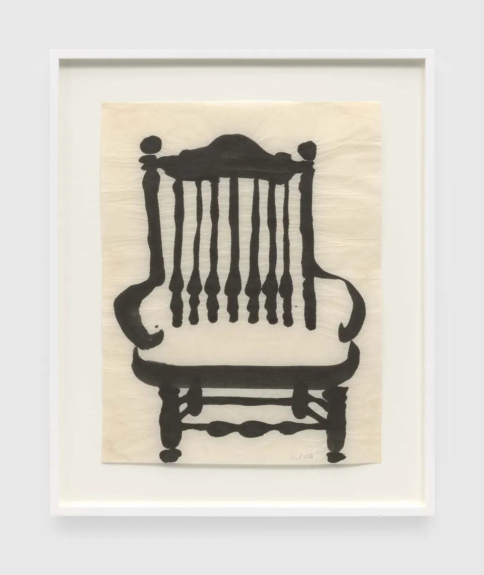 Ruth Asawa, Untitled (MI.092, Chair with Seven Bars)