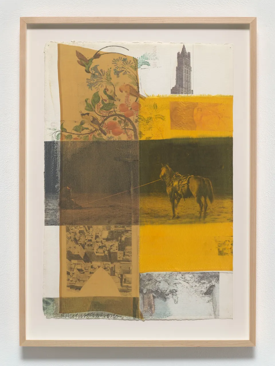 ROBERT RAUSCHENBERG, Arcanum VIII