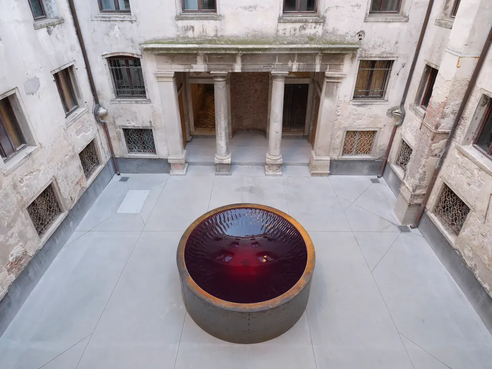 Anish Kapoor, Turning Water into Mirror, Blood into Sky