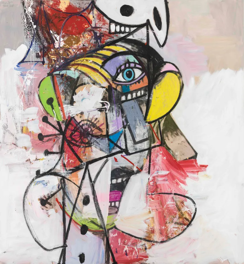 George Condo, Laughing and Screaming