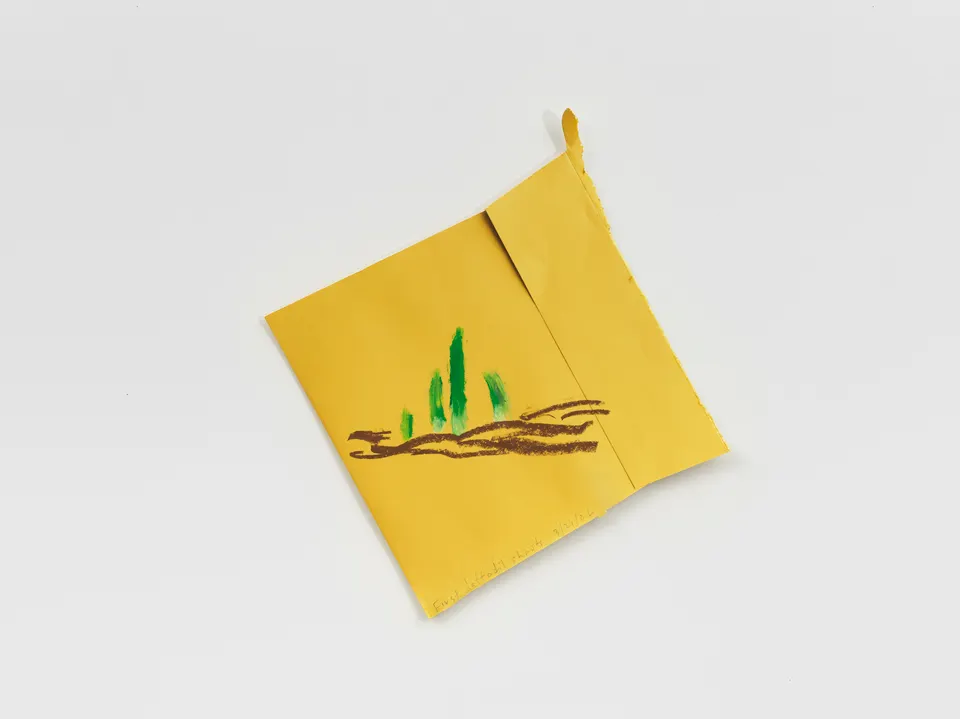 Spencer Finch, Gorgeous Nothing 2, First daffodil shoots 3/21/26