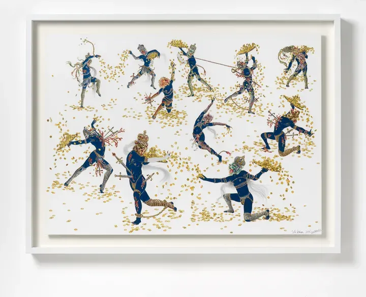 Raqib Shaw, La Danse