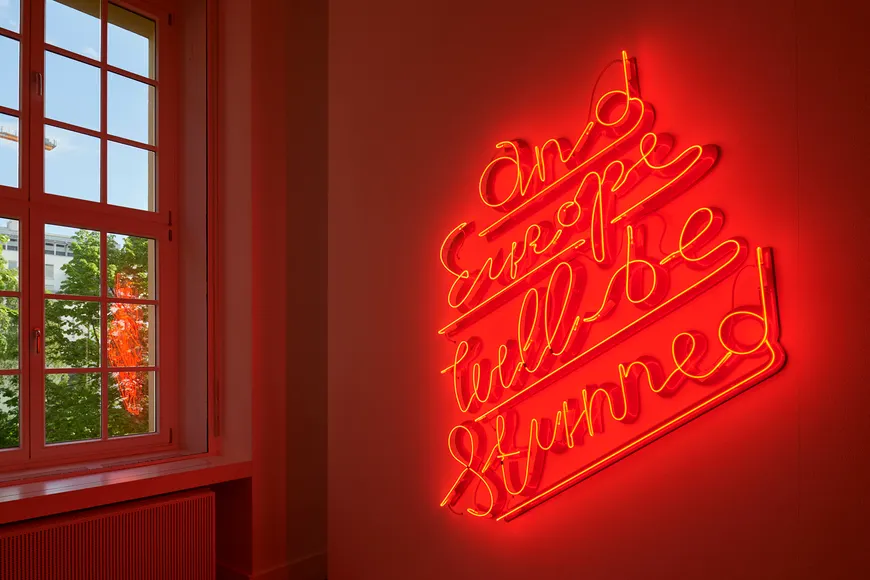 Yael Bartana, Installation view, Yael Bartana, Redemption Now, Jewish Museum, Berlin