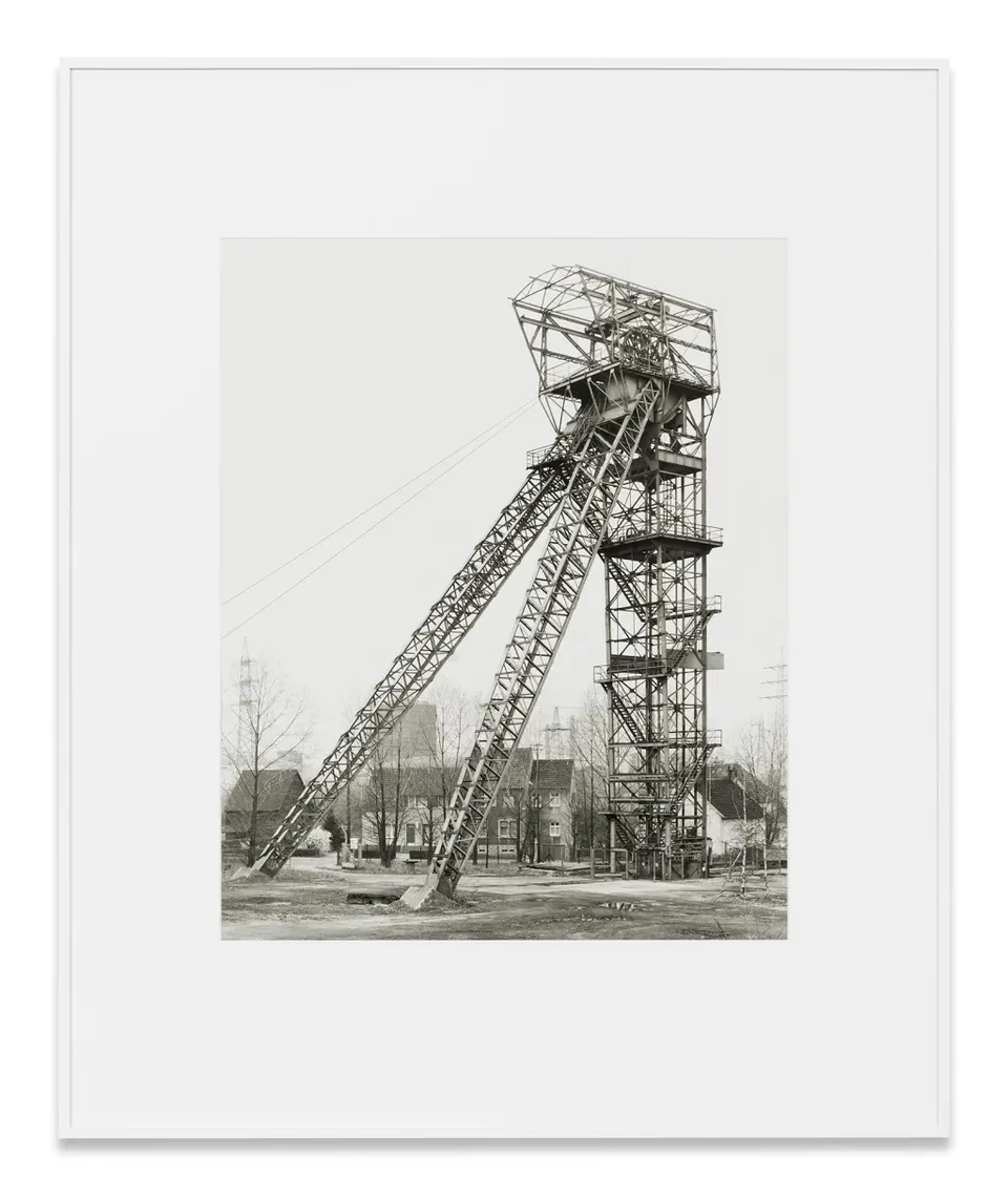 Bernd & Hilla Becher, Winding Tower, Dellbrückschacht, Klarenthal, Saarland, D