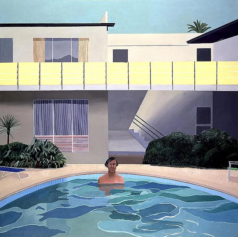 DAVID HOCKNEY, Portrait of Nick Wilder