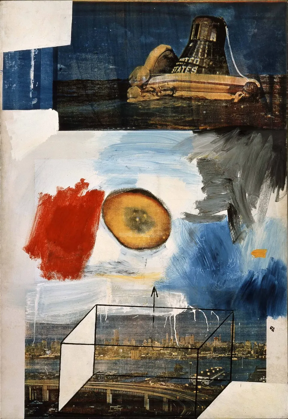 ROBERT RAUSCHENBERG, Stop Gap