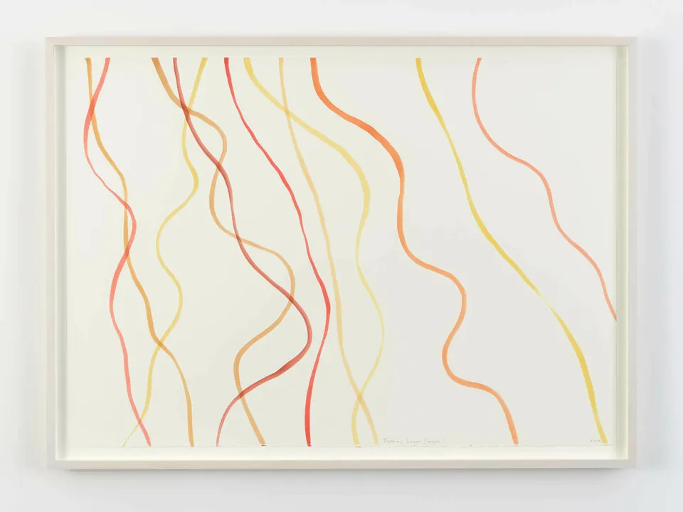 Spencer Finch, Falling Leaves (Maple)